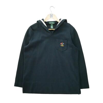 Tweedehands - dames navy trui - als nieuw