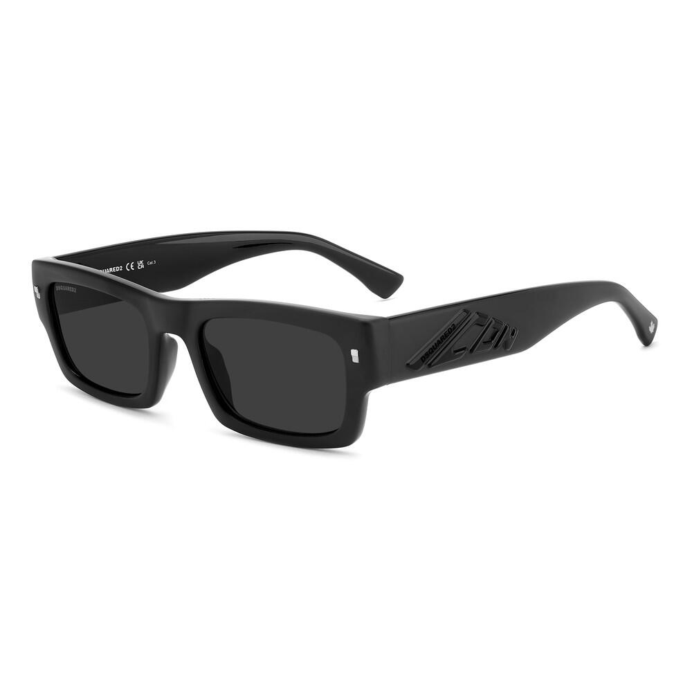 Dsquared - Lunettes De Soleil Dsquared2 Icon 0027/s 003 Unisexe, Taille 55 Mm - Lunettes De Soleil - Gris|noir - No Size - Decathlon