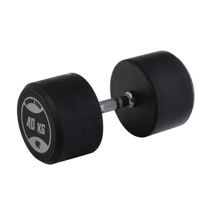 Haltères ronds de musculation 40 kg Fitness Tech – Lot de 2 unités