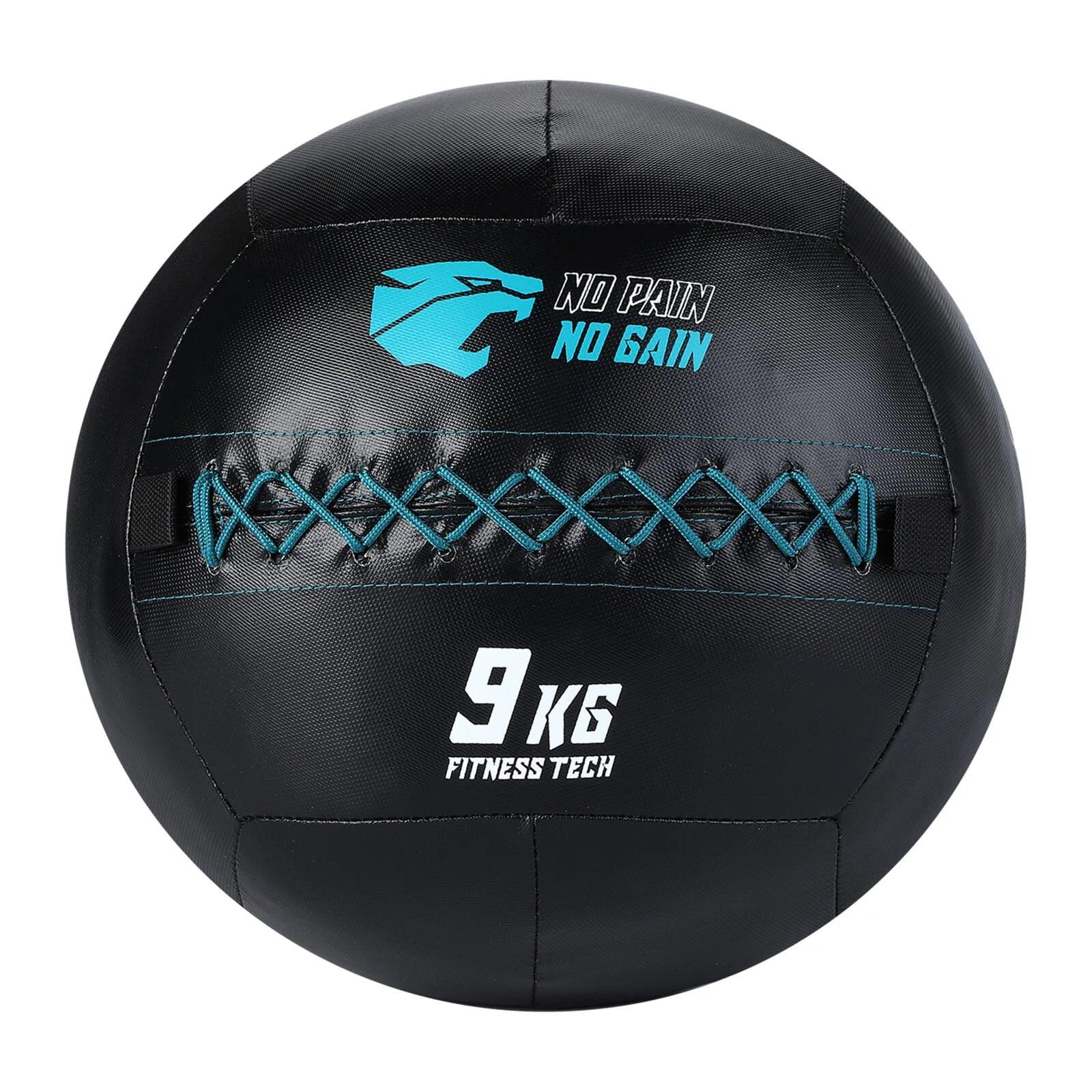 Conjunto 5 Wall Balls 3-14 kg + Rack Fitness Tech 4/7