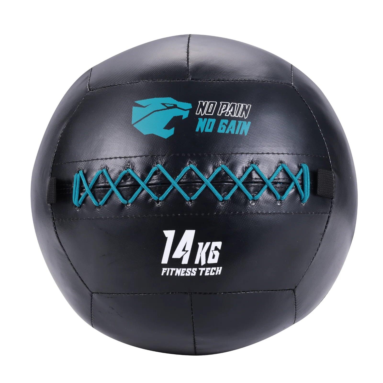 Conjunto 5 Wall Balls 3-14 kg + Rack Fitness Tech 6/7