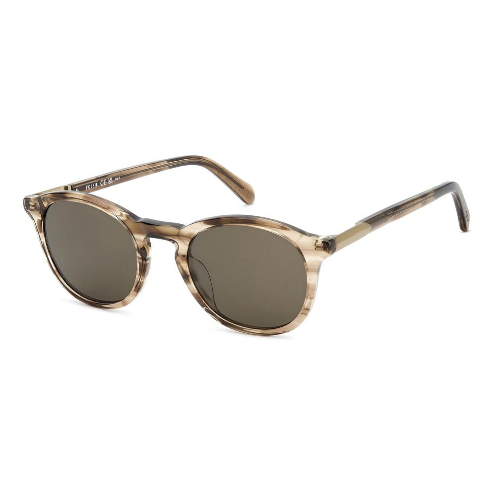 Fossil - Lunettes De Soleil Fossil Fos 2161/s 09q Pour Homme, Taille 49 Mm - Lunettes De Soleil - Marron - No Size - Decathlon