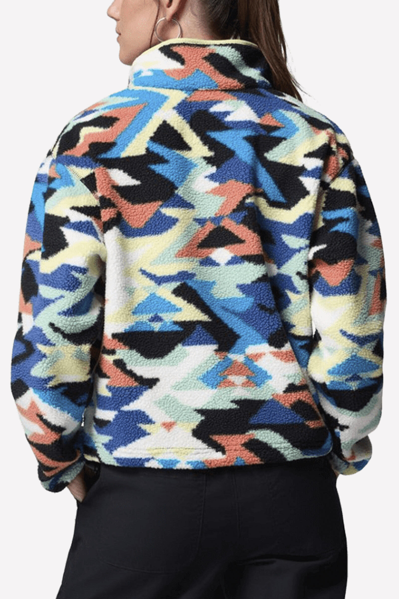 Columbia Sudadera Helvetia™ Ii Printed Cropped Half Snap Multicolor 2/5