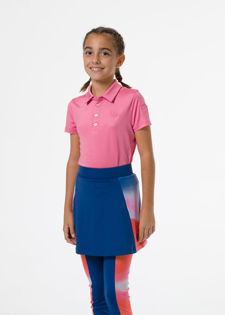 Roze Barbie-golfpolo voor meisjes 5/6