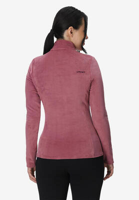 Reißverschluss-Pullover Ski Damen - SHIMMER BUG 1/2