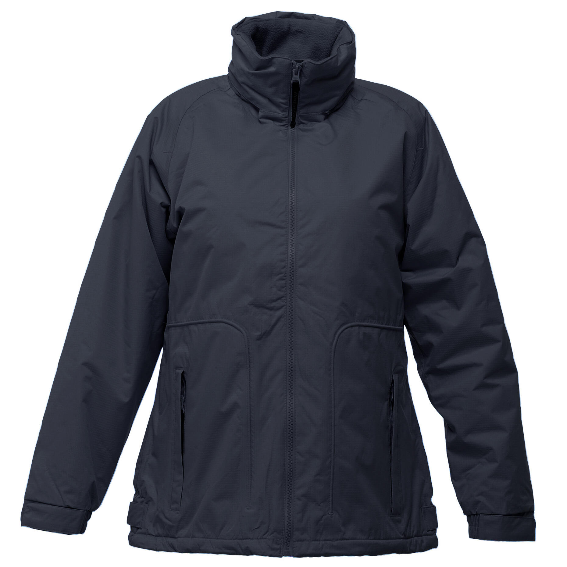 Womens/Ladies Waterproof Windproof Jacket (Fleece Lined) (Navy) - Main Image