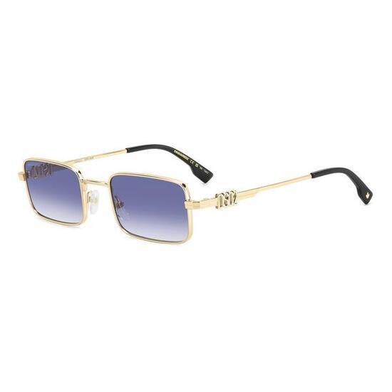 Zonnebril Dsquared2 D2 0104/S LKS van Metaal Heren 52 mm
