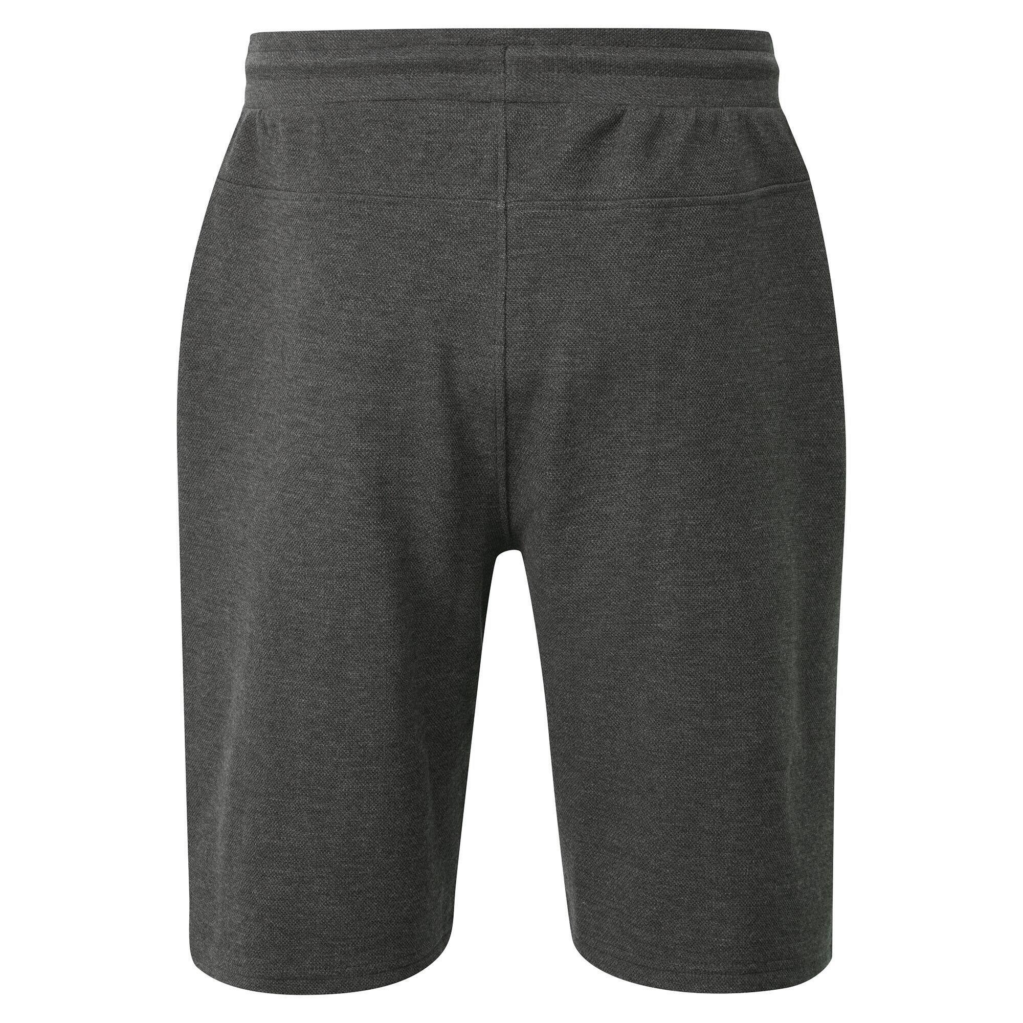 Mens Continual Drawstring Shorts (Charcoal Grey) 2/5