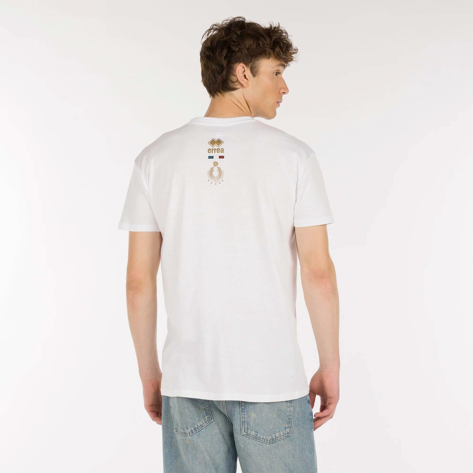 T-Shirt Errea Nat. Italie Volley Ita Er 05 Mc Ad Adulte 4/5