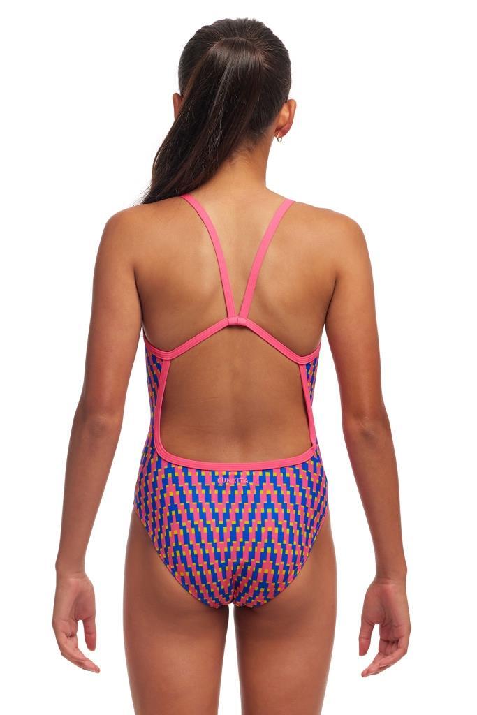 Strój do pływania dziewczęcy Funkita Daily Steps - Single Strap 7/7