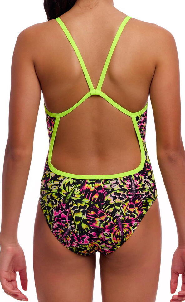 Strój do pływania dziewczęcy Funkita Water Wings - Single Strap