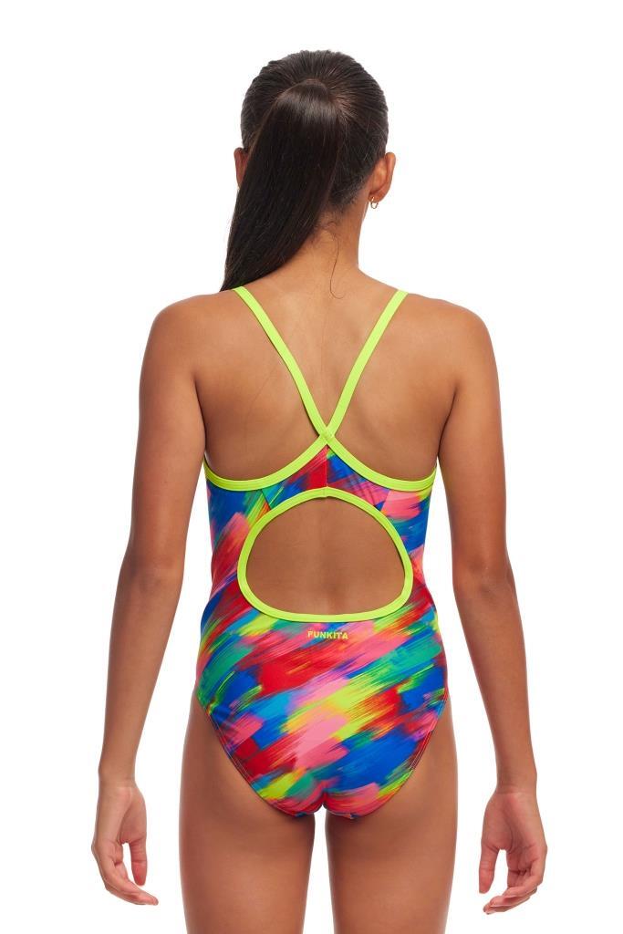 Strój kąpielowy dziewczęcy Funkita Stroked Diamond Back 7/7