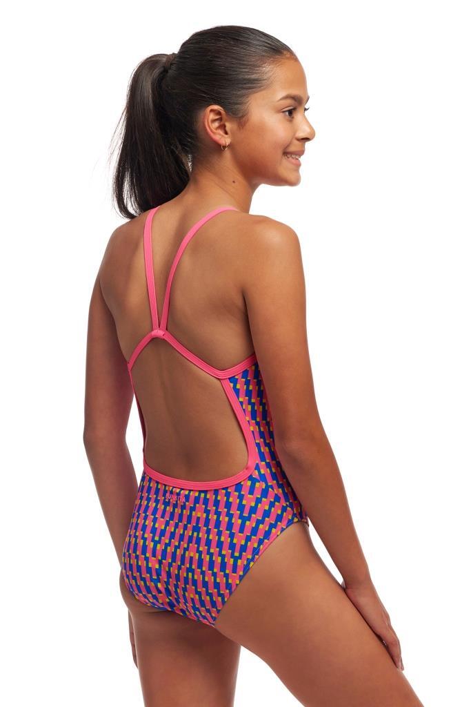 Strój do pływania dziewczęcy Funkita Daily Steps - Single Strap 6/7