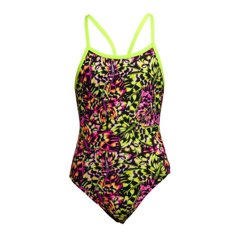 Strój do pływania dziewczęcy Funkita Water Wings - Single Strap 4/7