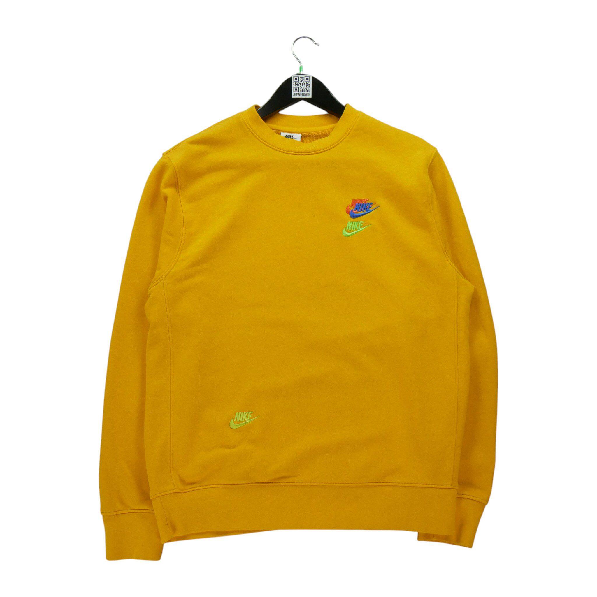 NIKE Second life - Herren Gelber Sweatshirt - In sehr gutem Zustand