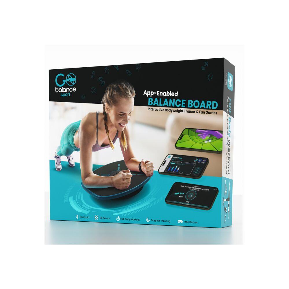 GoBalance Sport Pedana di Equilibrio Interattiva | 12+ Giochi, App Fitness 3/8
