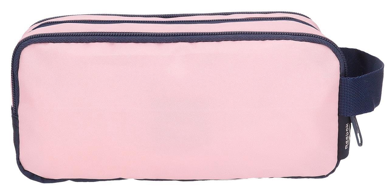 Estuche tres compartimentos Reebok Sidney Rosa 2/5