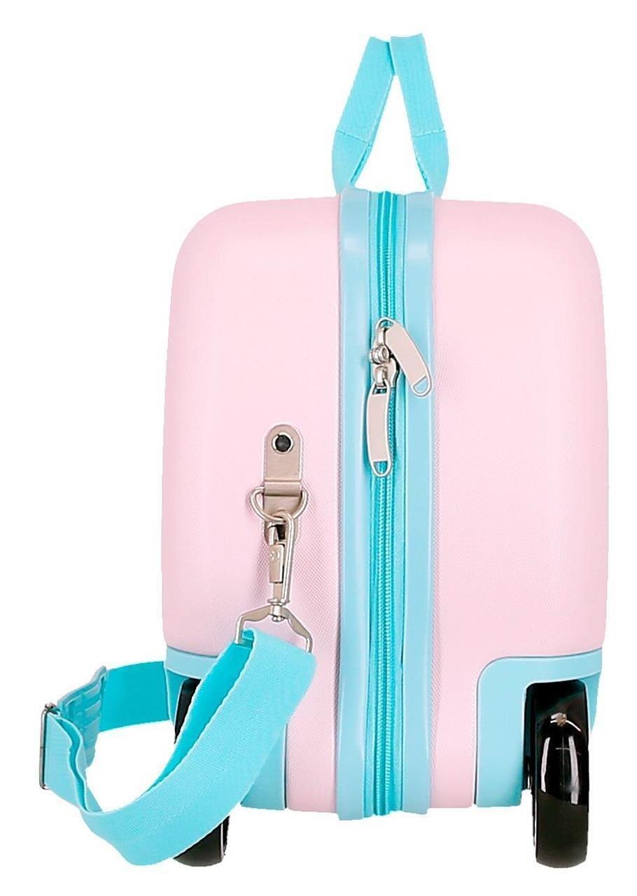 Maleta Infantil Disney Clasicos 2 ABS con capacidad de 28L Rosa 4/4