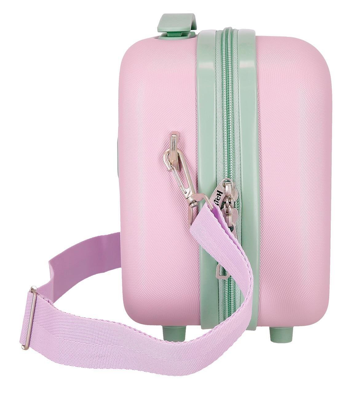 Trousse de toilette ABS Disney Traveling with stitch avec une capacité 9L rose 4/4