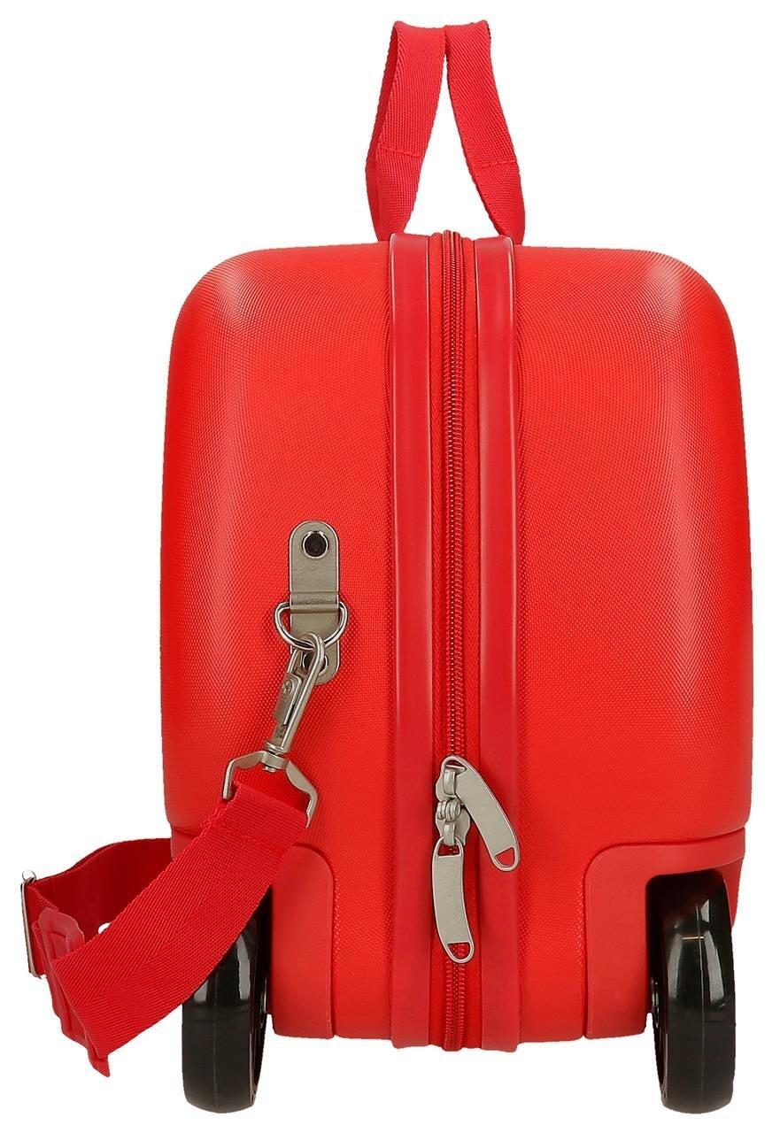 Maleta Infantil Disney Mickey Mountains ABS con capacidad de 28L Rojo 4/4