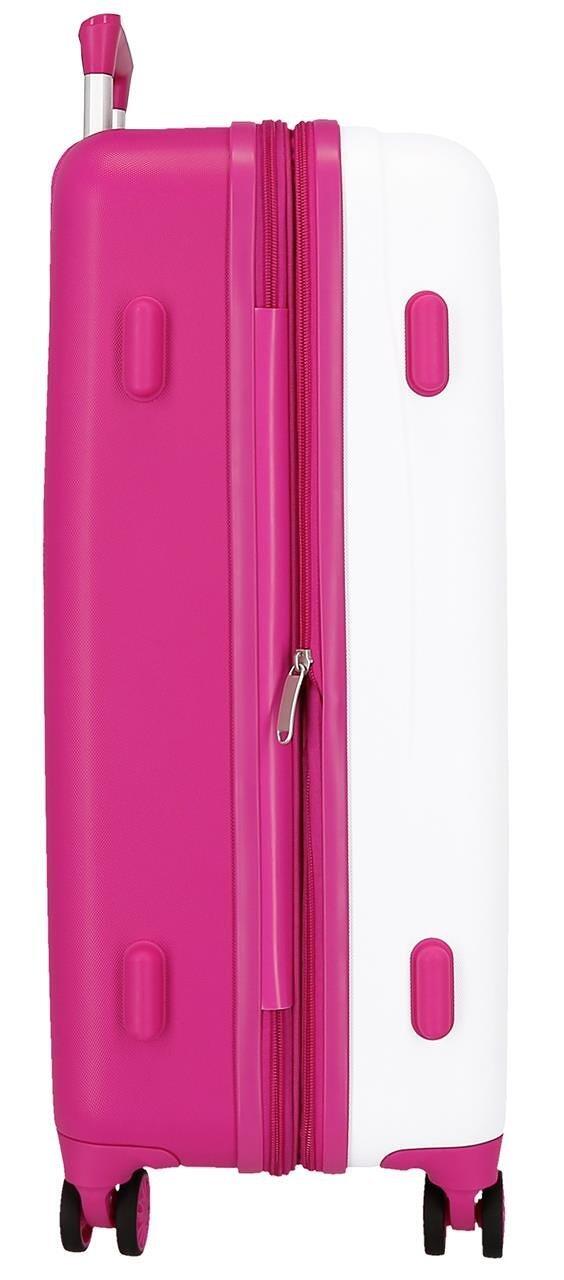 Ensemble de valises Disney Minnie super helpers ABS avec une capacité 68L Blanc 2/4