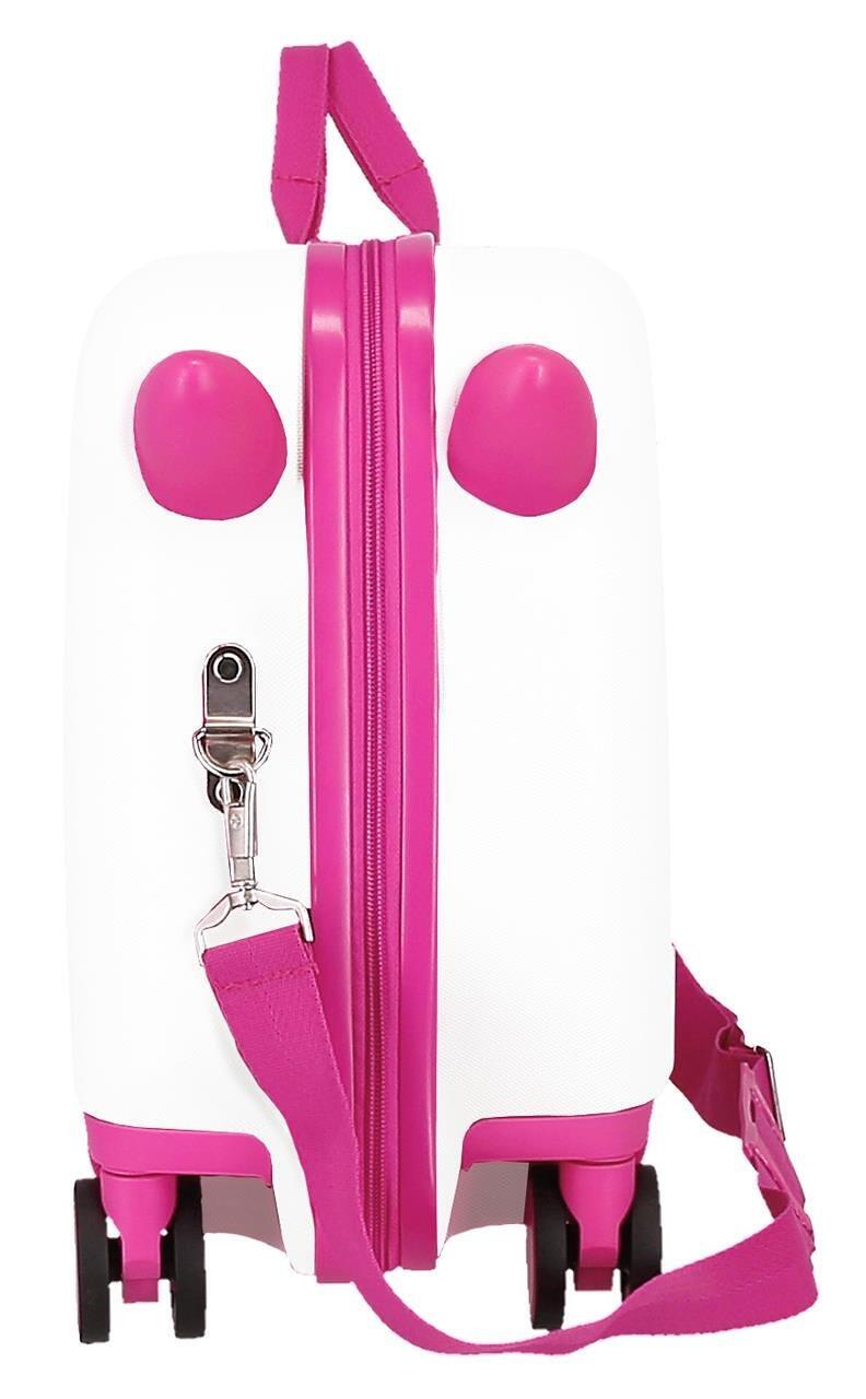 Valise enfant Disney Stitch adorable ABS avec une capacité de 34L Blanc 2/4