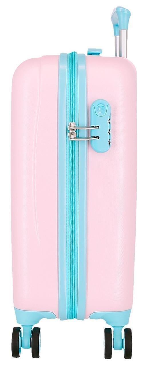 Valise cabine Disney Clasicos 2 ABS avec une capacité de 28,4L Rose 4/4