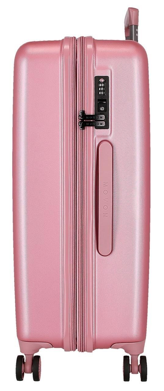 Valise moyenne Disney Minnie Love ABS avec une capacité de 84,24L Rose 4/4
