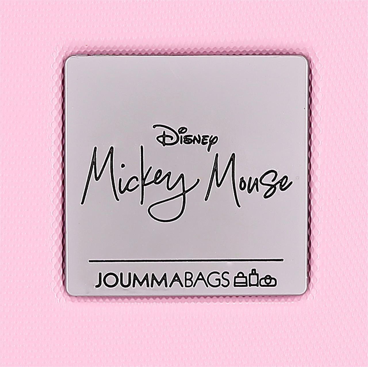 Valise moyenne Disney Mickey Crazy trip ABS avec une capacité de 74,36L Rose 2/4