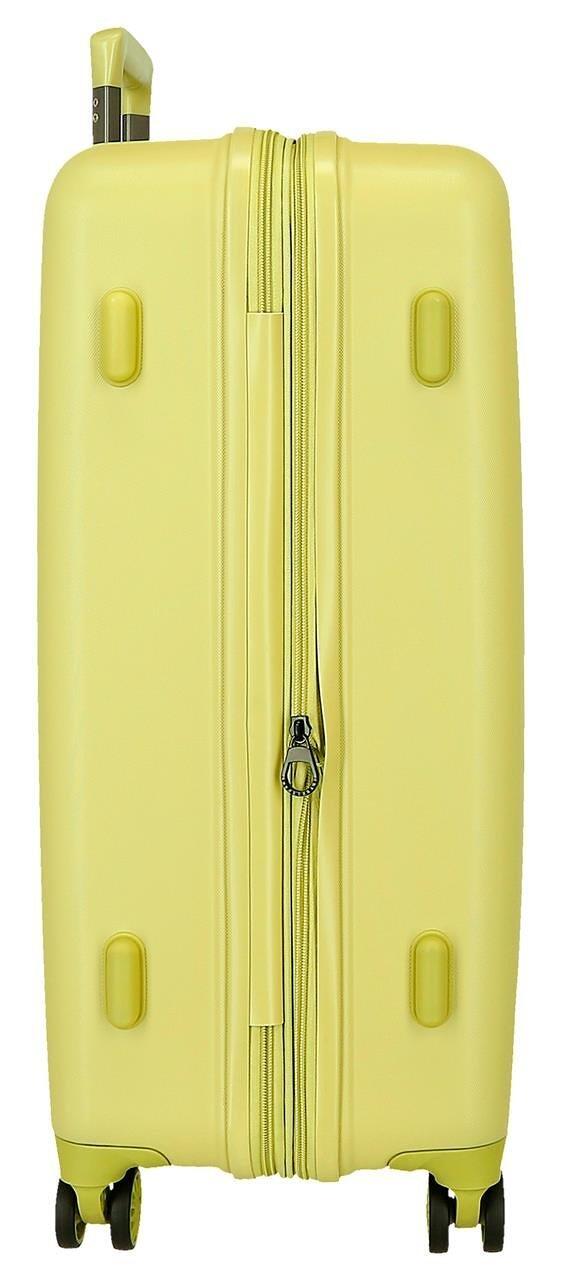 Valigia media Disney Minnie Line ABS con capacità di 84,24L Giallo 2/4
