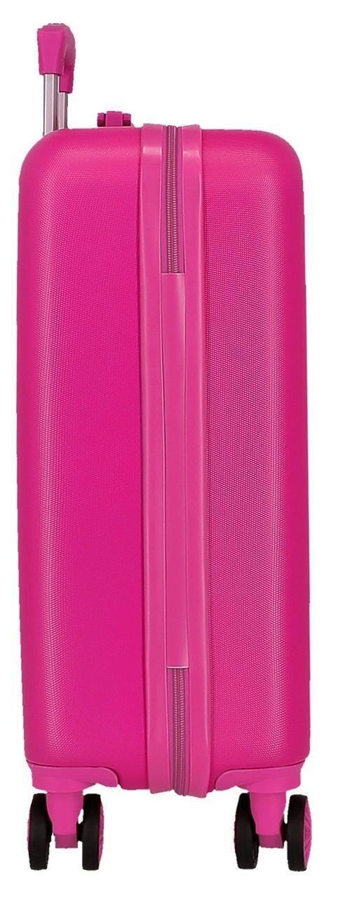 Maleta de cabina Disney Minnie teen ABS con capacidad de 34L Fucsia 2/4