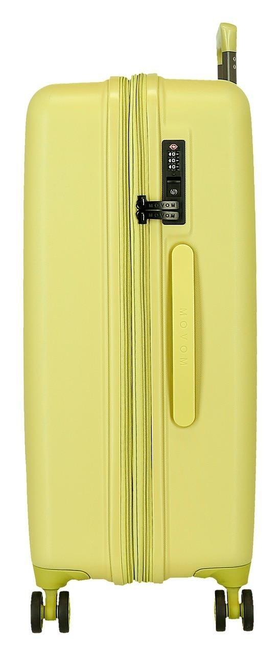Valigia media Disney Minnie Line ABS con capacità di 84,24L Giallo 4/4