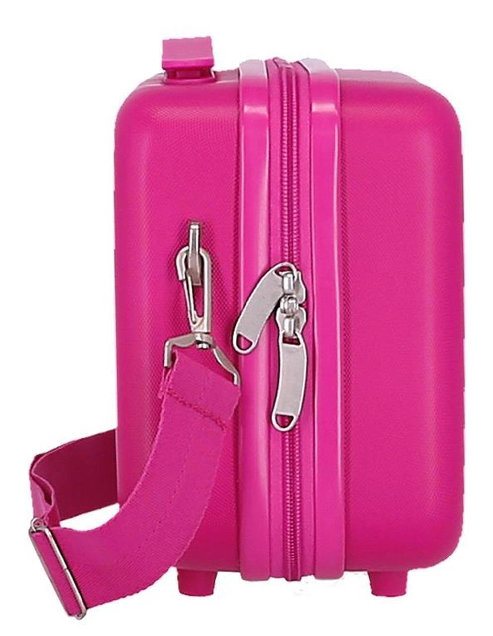 Trousse de toilette ABS Disney Stitch We love avec une capacité de 9L Fucsia 4/4