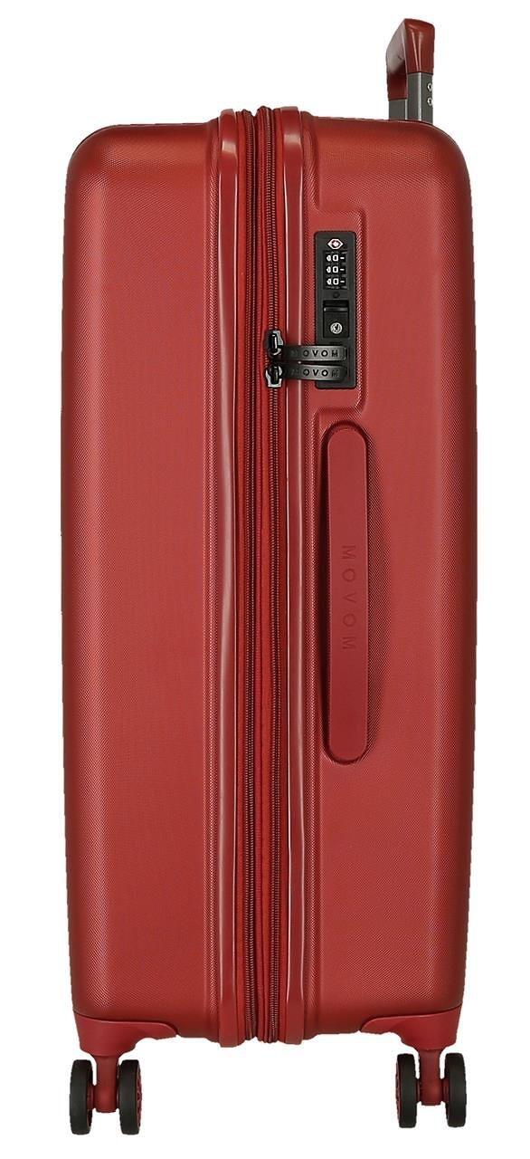 Valise moyenne Marvel Iron Man ABS avec une capacité de 84,24L Rouge 4/4
