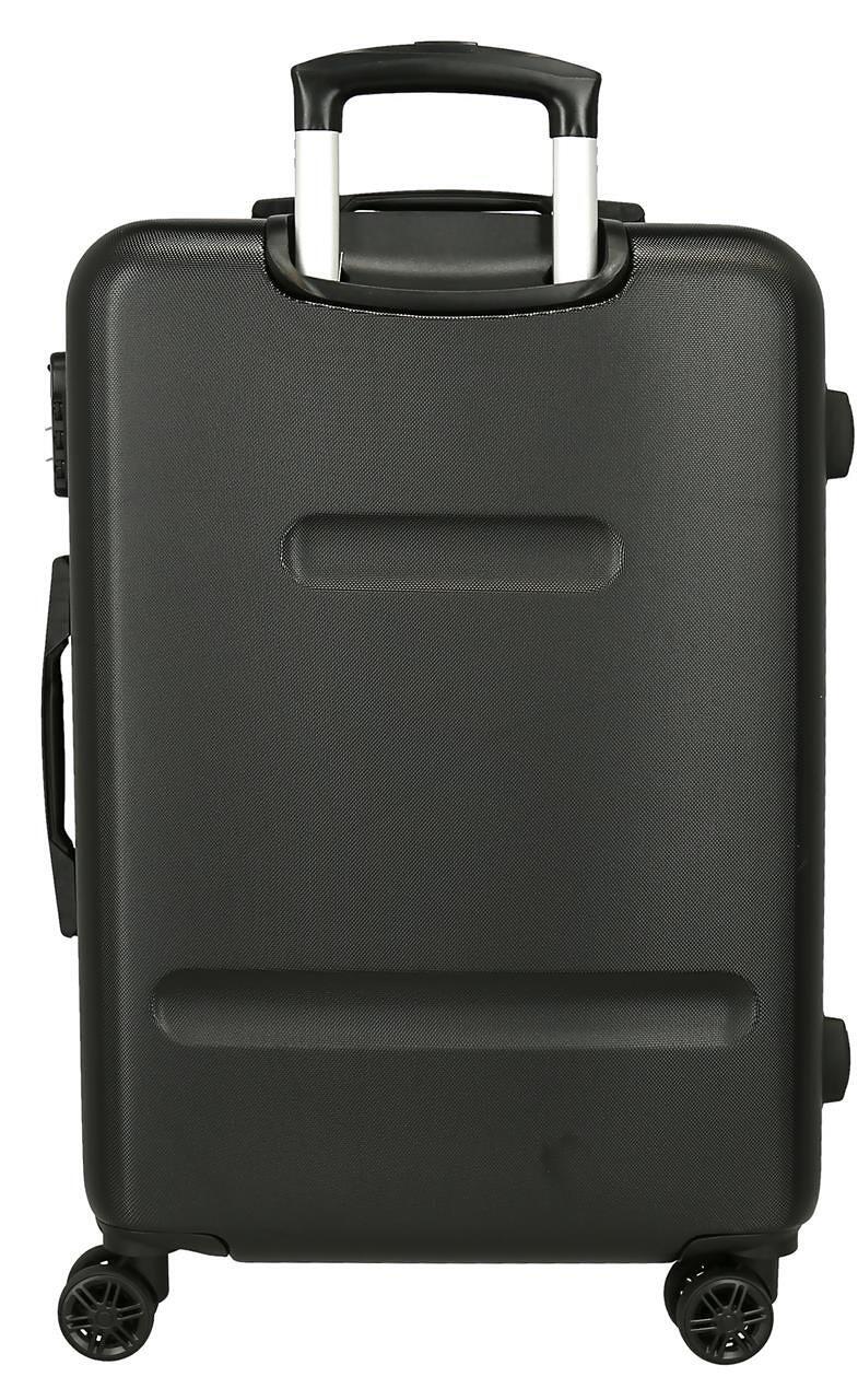 Maleta mediana Sanrio Kuromi retro pop ABS con capacidad de 56L negro 2/5
