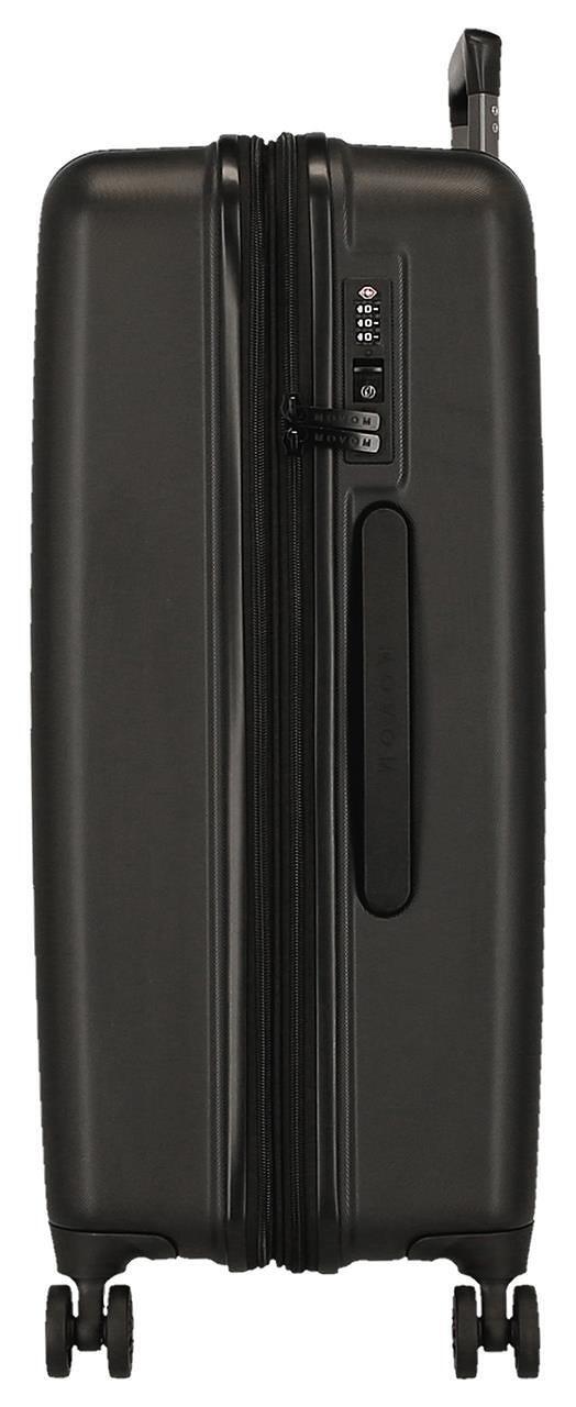 Ensemble de valises Marvel Spiderman Comic ABS avec une capacité de 84,24L Noir 4/4