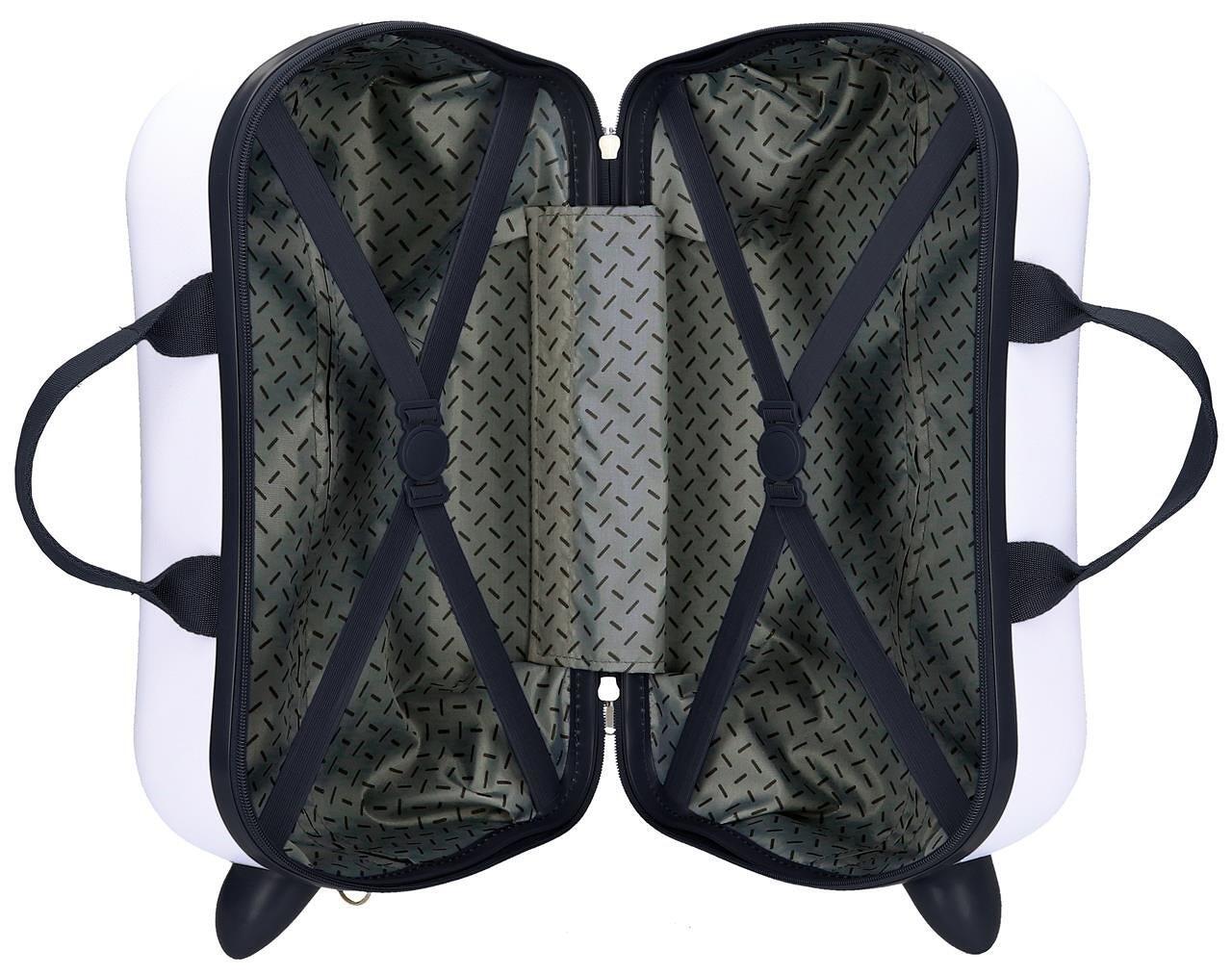 Valigia per bambini Nickelodeon Tartarughe NinjaAttack ABS con capacità 28L 3/4
