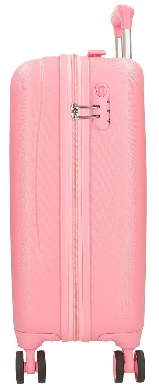 Valigia da cabina Sanrio Kuromi fortune telling ABS con capacità di 33L rosa 5/5
