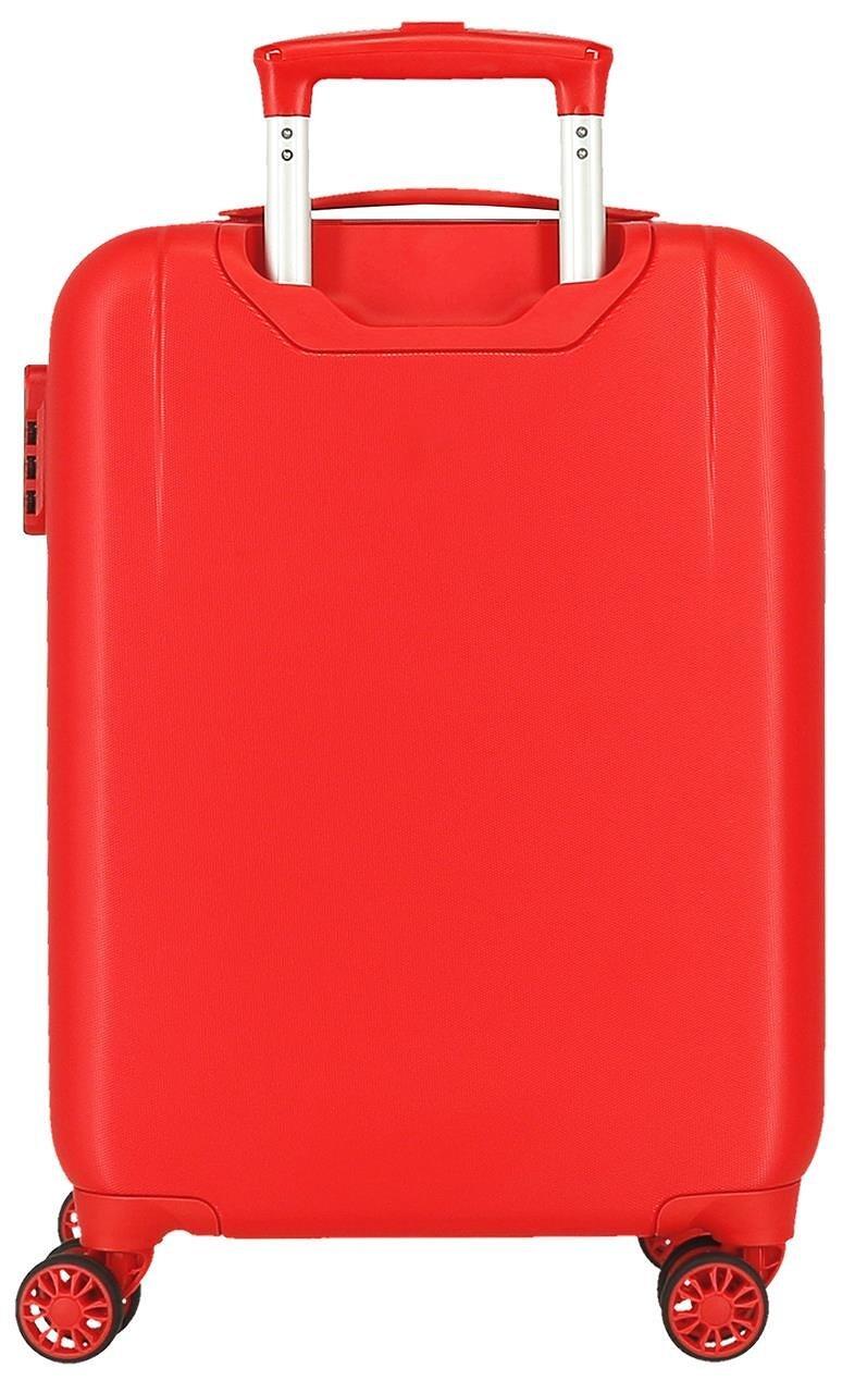 Valigia da cabina Disney Mickey Fun Times ABS con capacità di 33L rosso 2/5