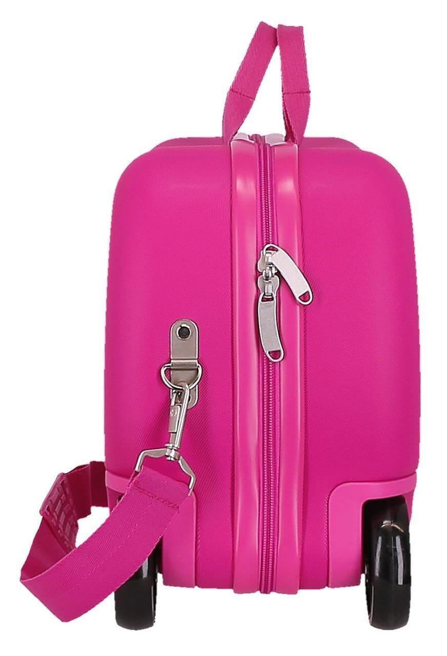 Valise enfant Disney Minnie Confort zone ABS avec une capacité de 28L Fushia 4/4