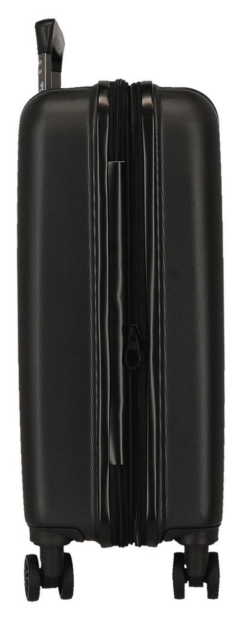Maleta de cabina Disney Mickey Waiting ABS con capacidad de 44L Negro 2/4