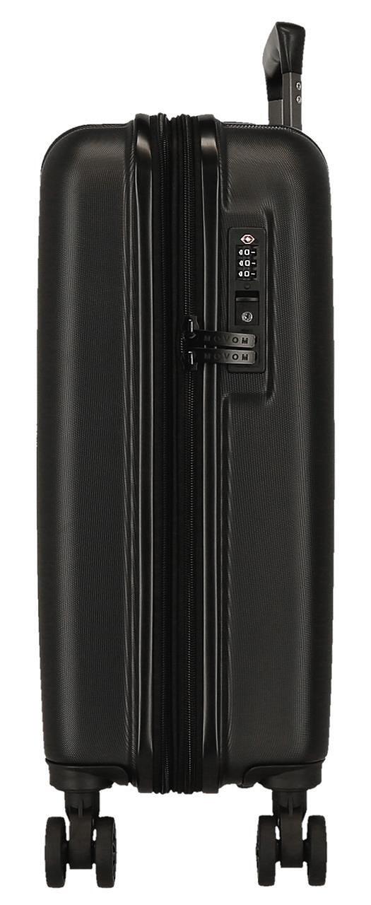 Maleta de cabina Disney Mickey Waiting ABS con capacidad de 44L Negro 4/4