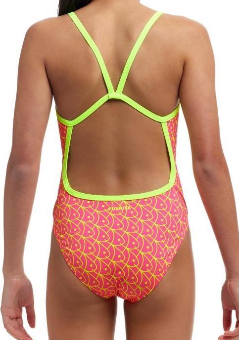 Strój do pływania dziewczęcy Funkita Swim School - Single Strap 2/7