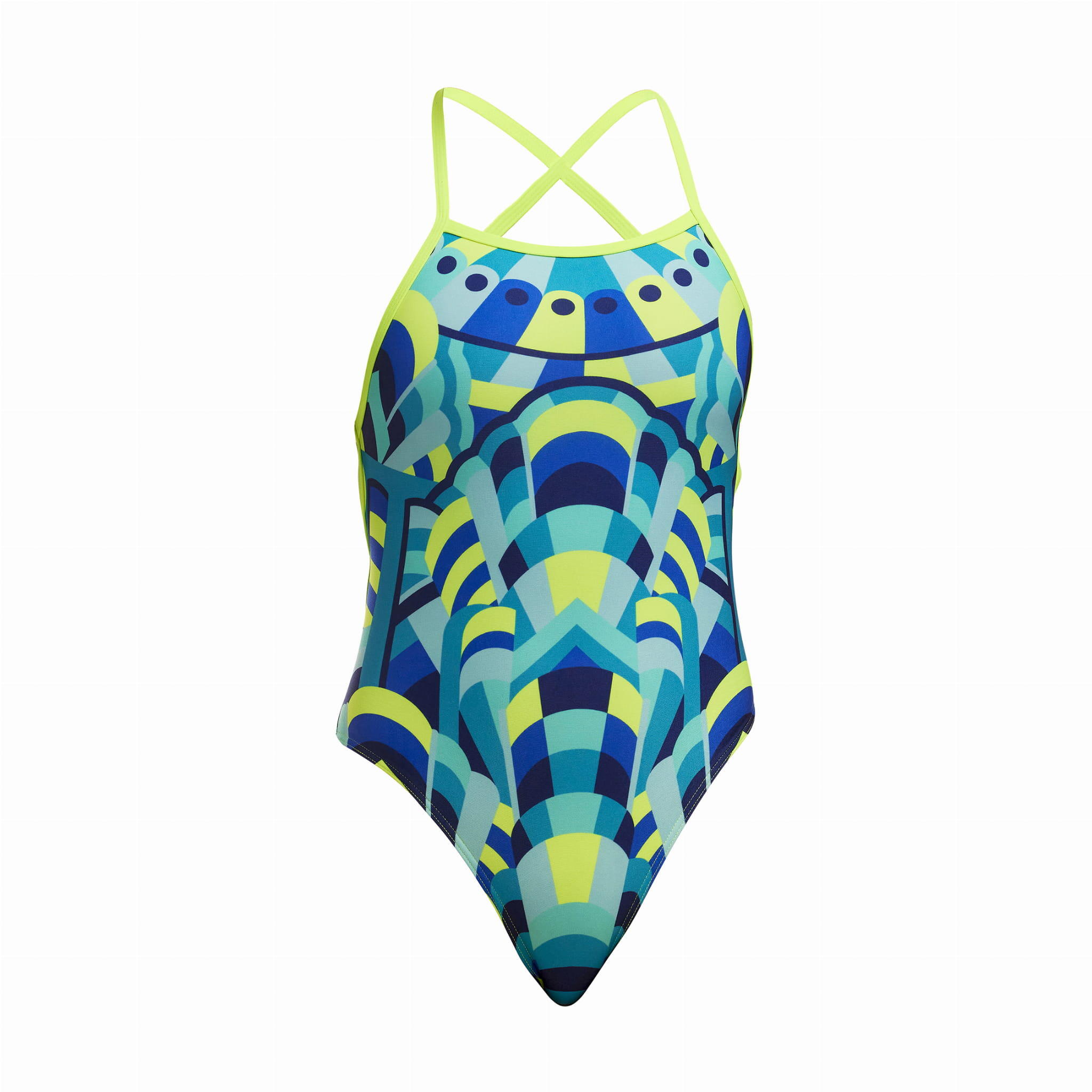 Strój do pływania dziewczęcy Funkita Cirque du Swim Strapped In 3/7