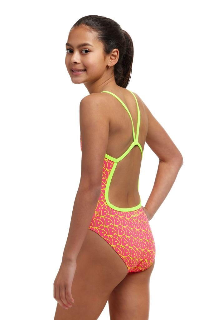 Strój do pływania dziewczęcy Funkita Swim School - Single Strap 5/7
