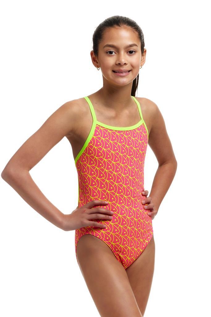 Strój do pływania dziewczęcy Funkita Swim School - Single Strap 4/7