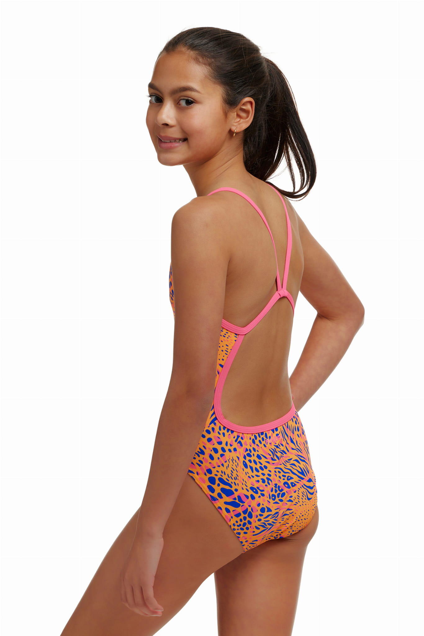 Strój do pływania dziewczęcy Funkita Hide Pride - Single Strap 5/7