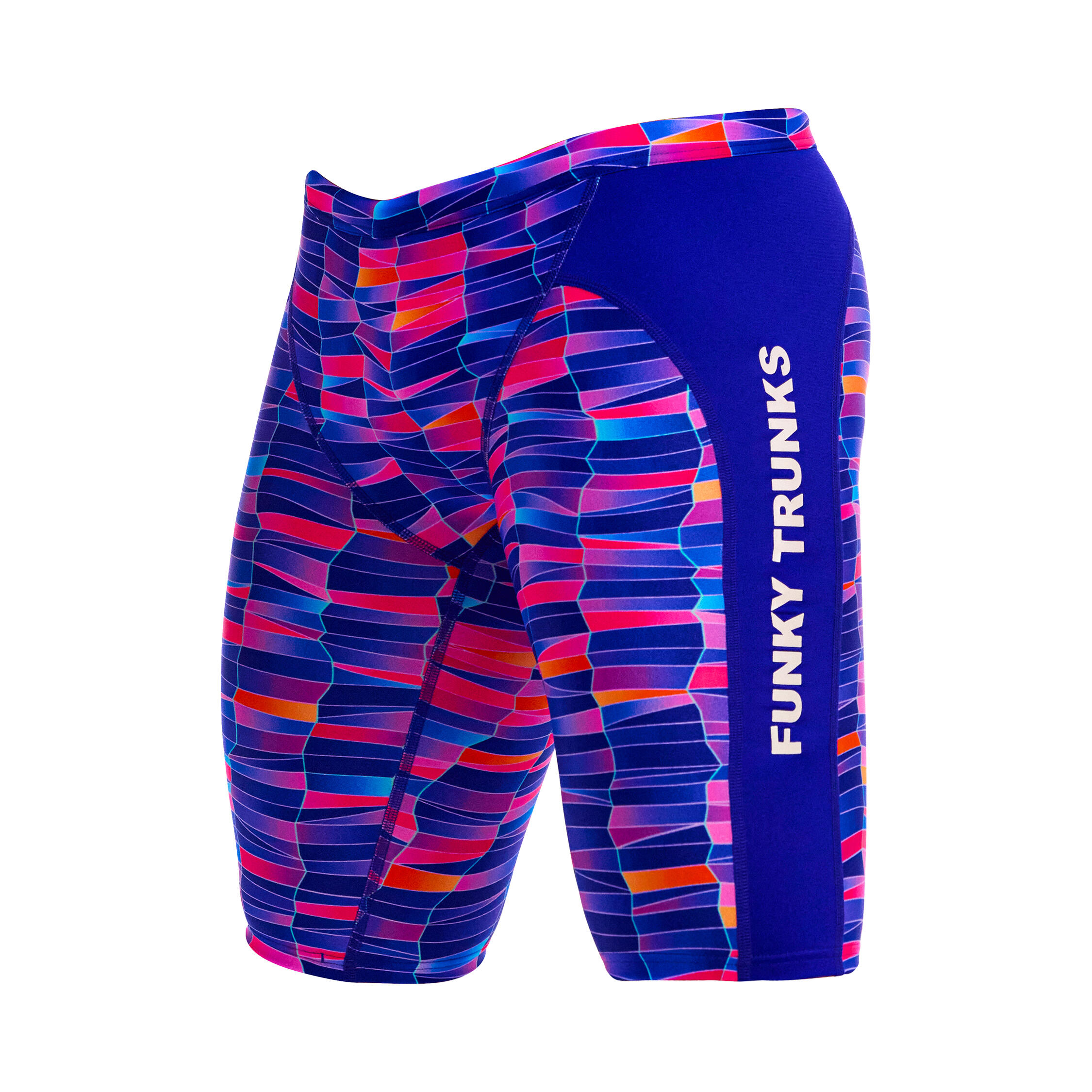 Spodenki do pływania Jammery Funky Trunks Warped Waves 6/7