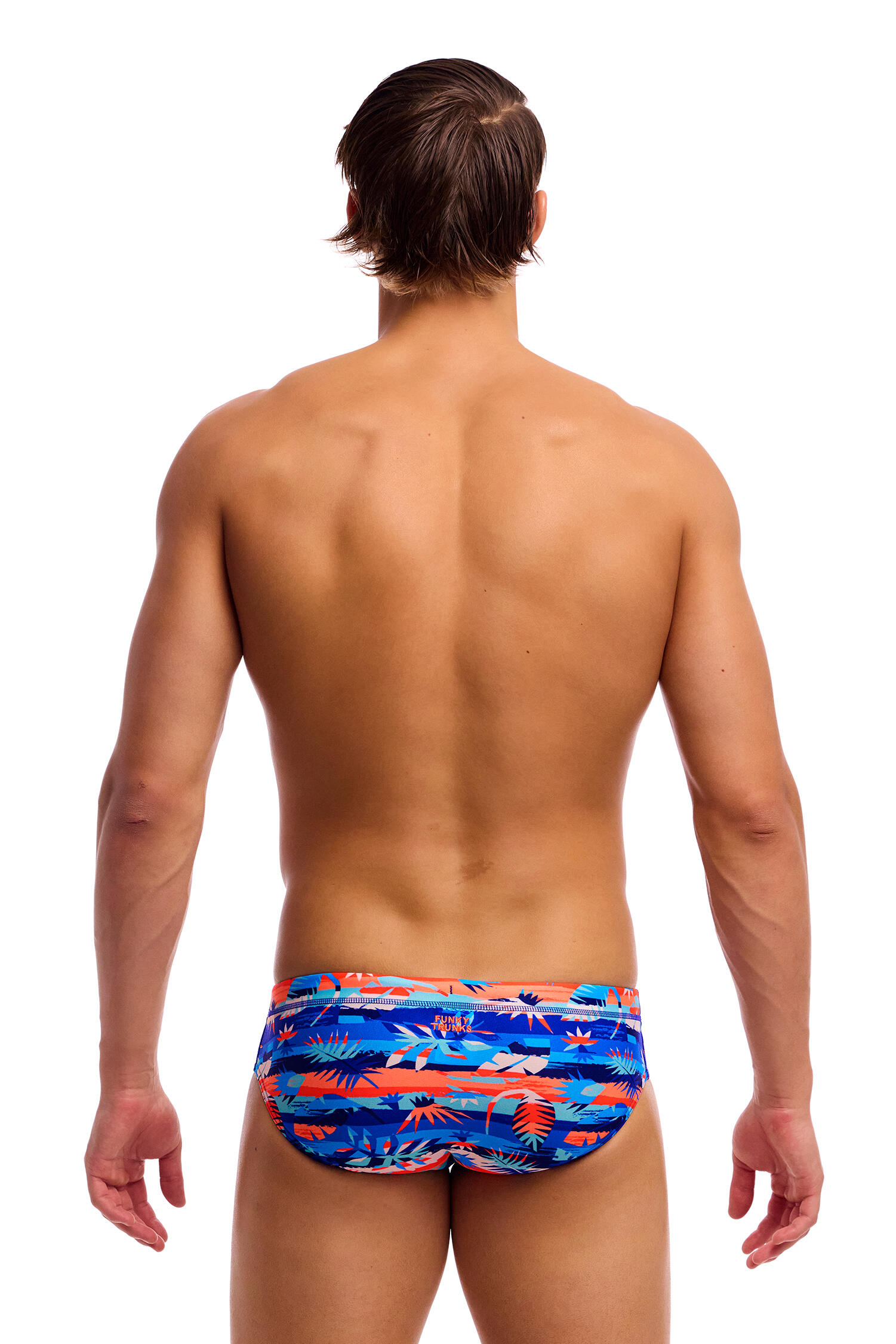 Kąpielówki męskie Funky Trunks Forever Fossil - slipy 7/7