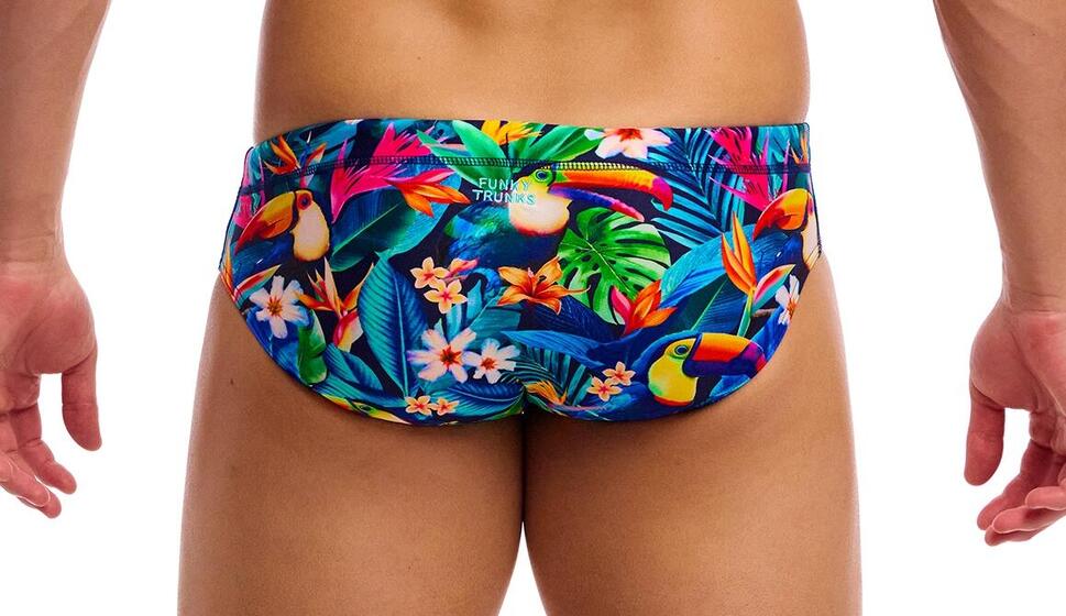 Kąpielówki męskie Funky Trunks Birdie Wordie - slipy